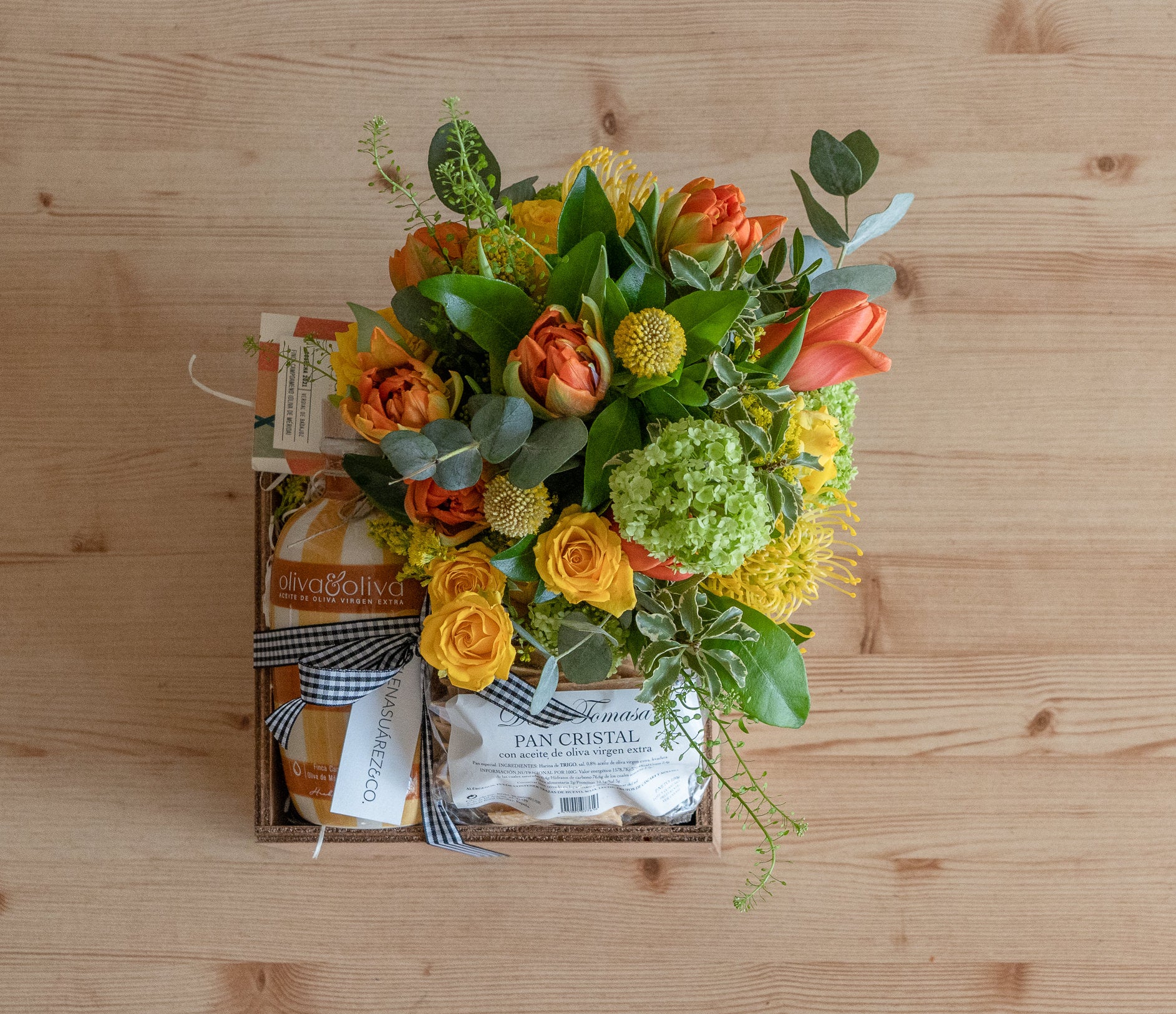 Caja Regalo con aceite y picos 8