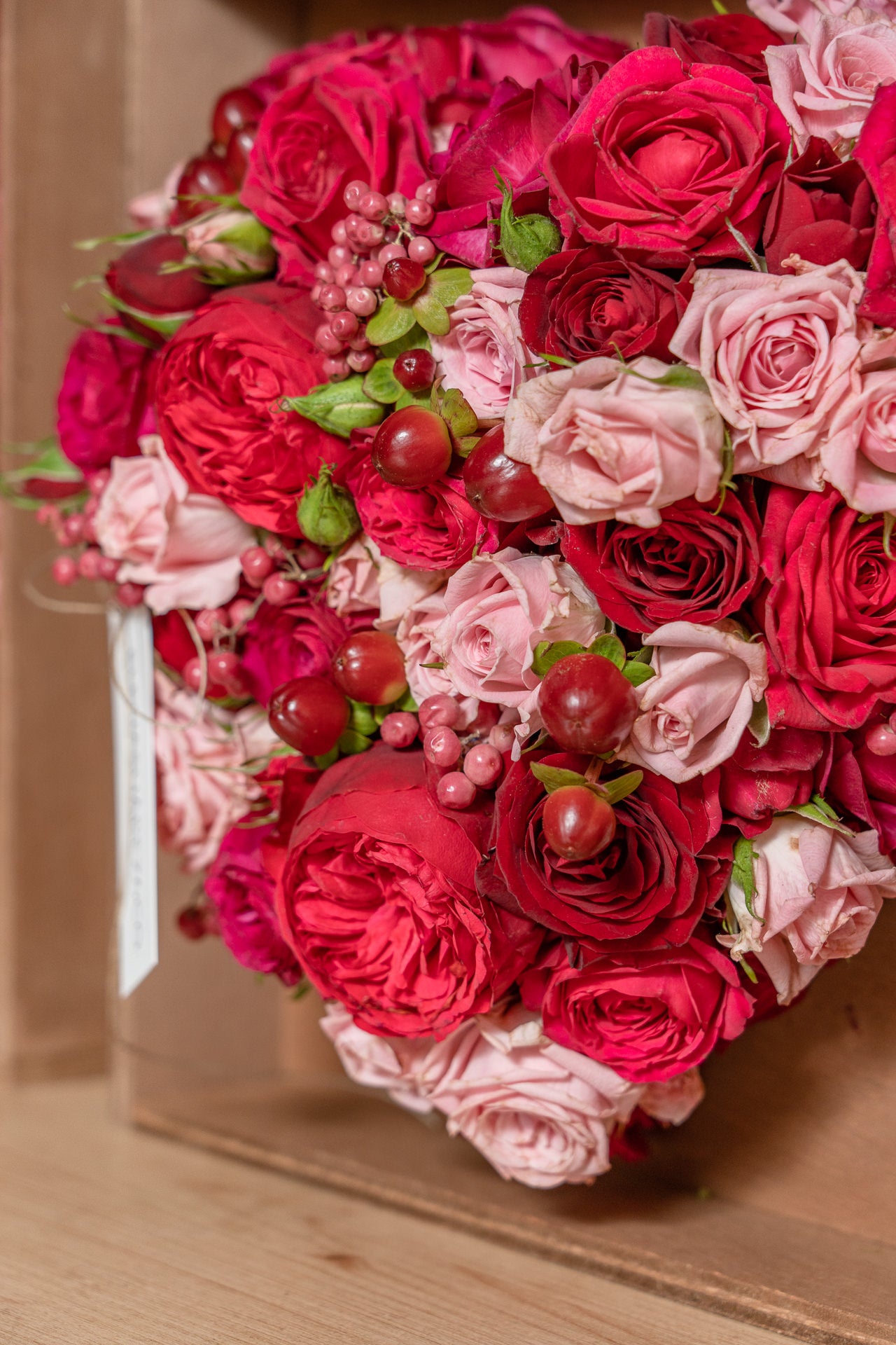 Corazón de Flores Frescas 4