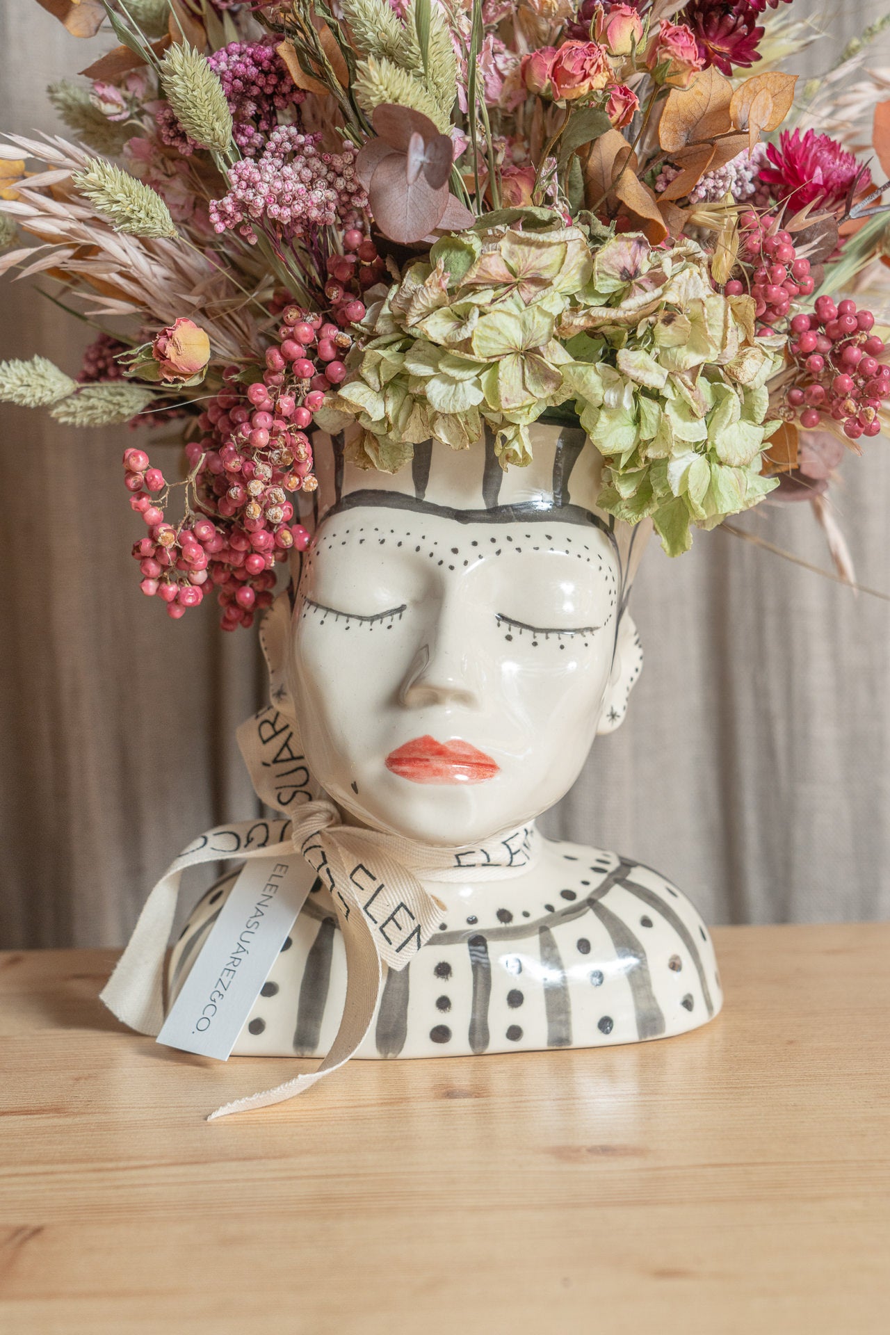 Titi con Flores Preservadas 6