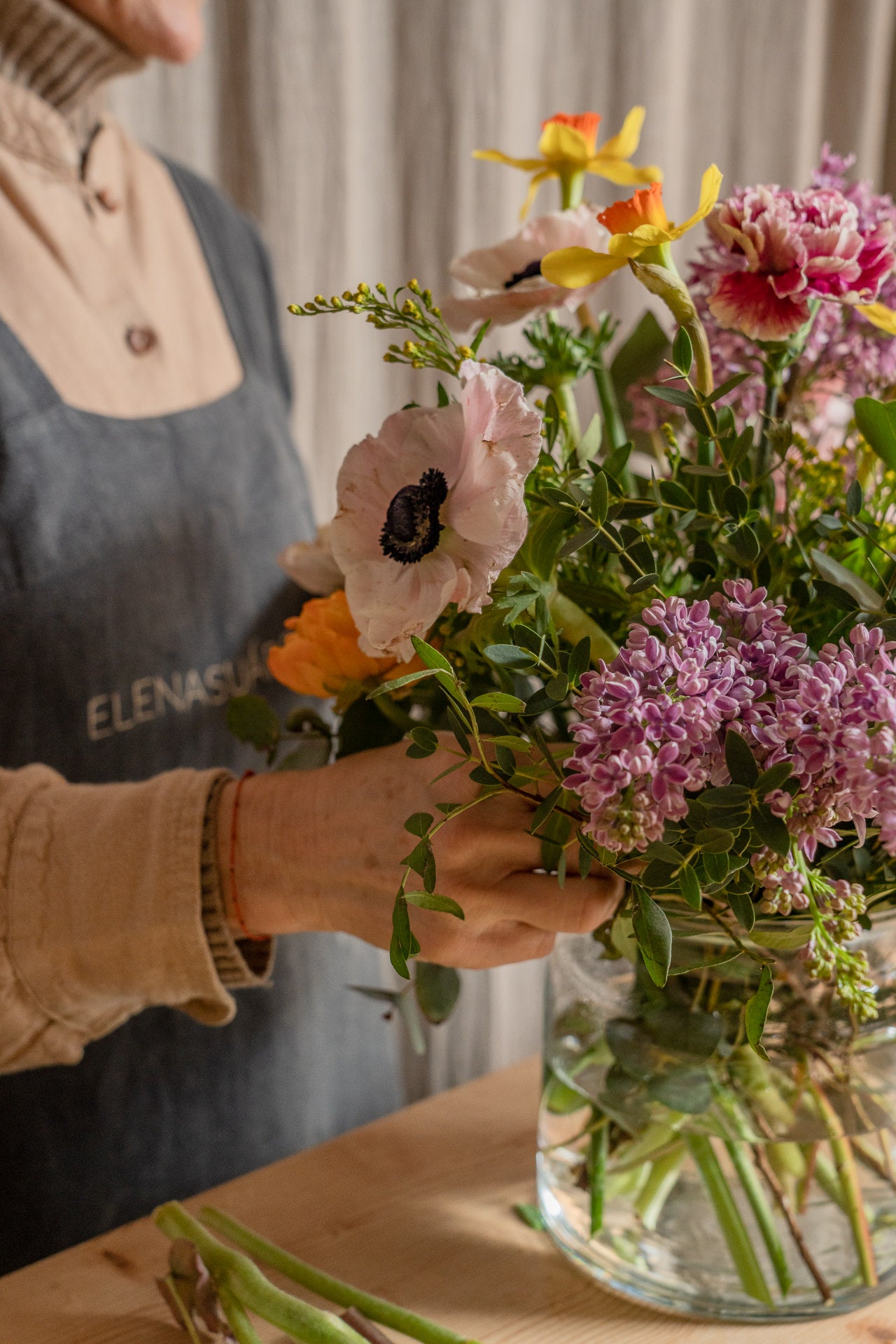 Taller Jarrón con Flores Primavera 9 de Mayo 2