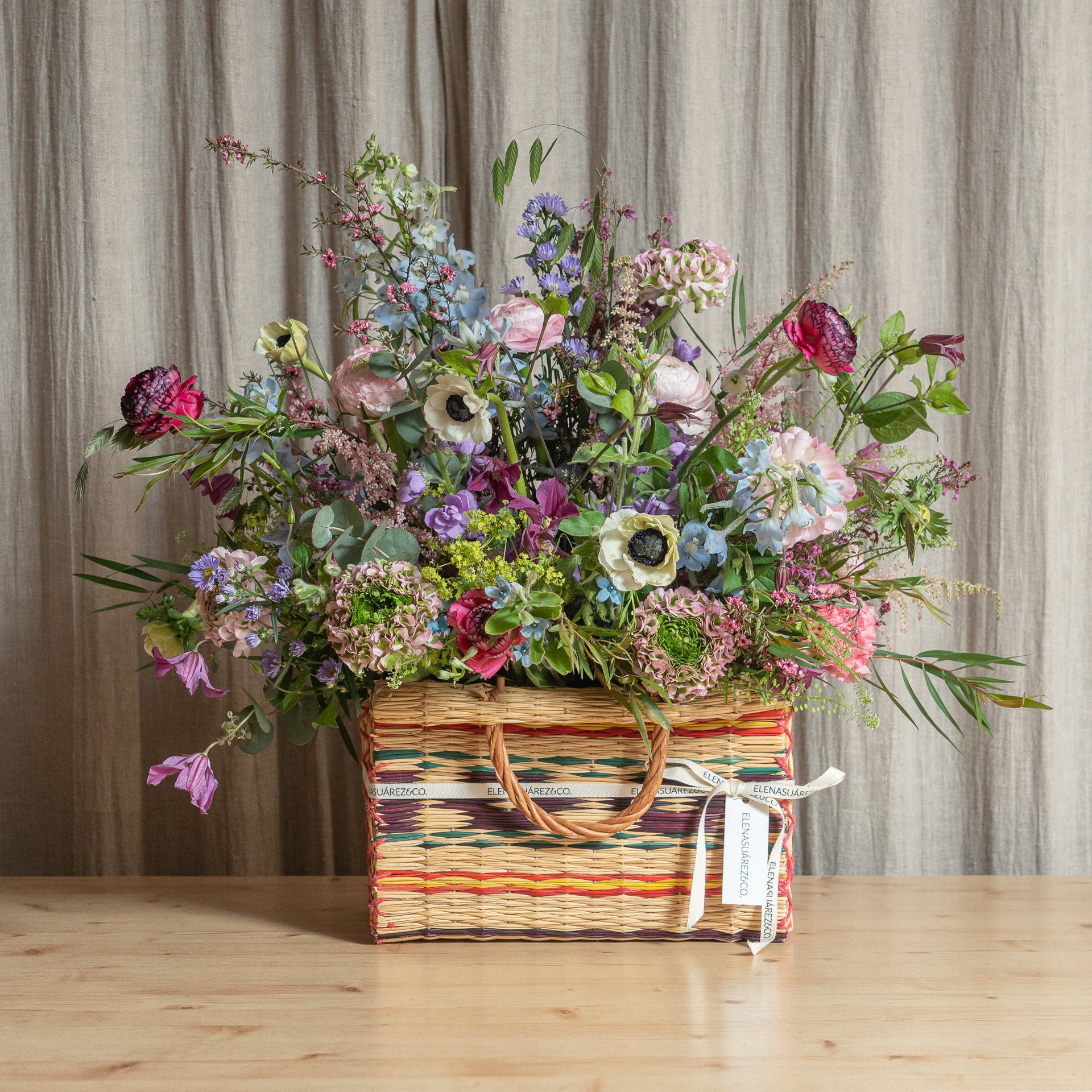 Bolsos Portugueses con Flores de Temporada 8