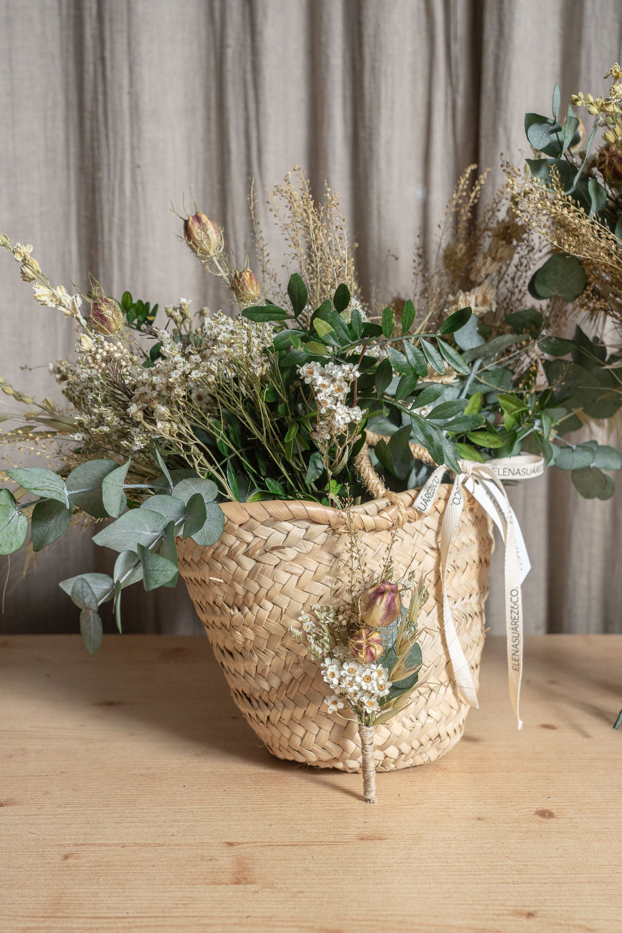 Ramo de Novia con flores Silvestres Preservadas 7