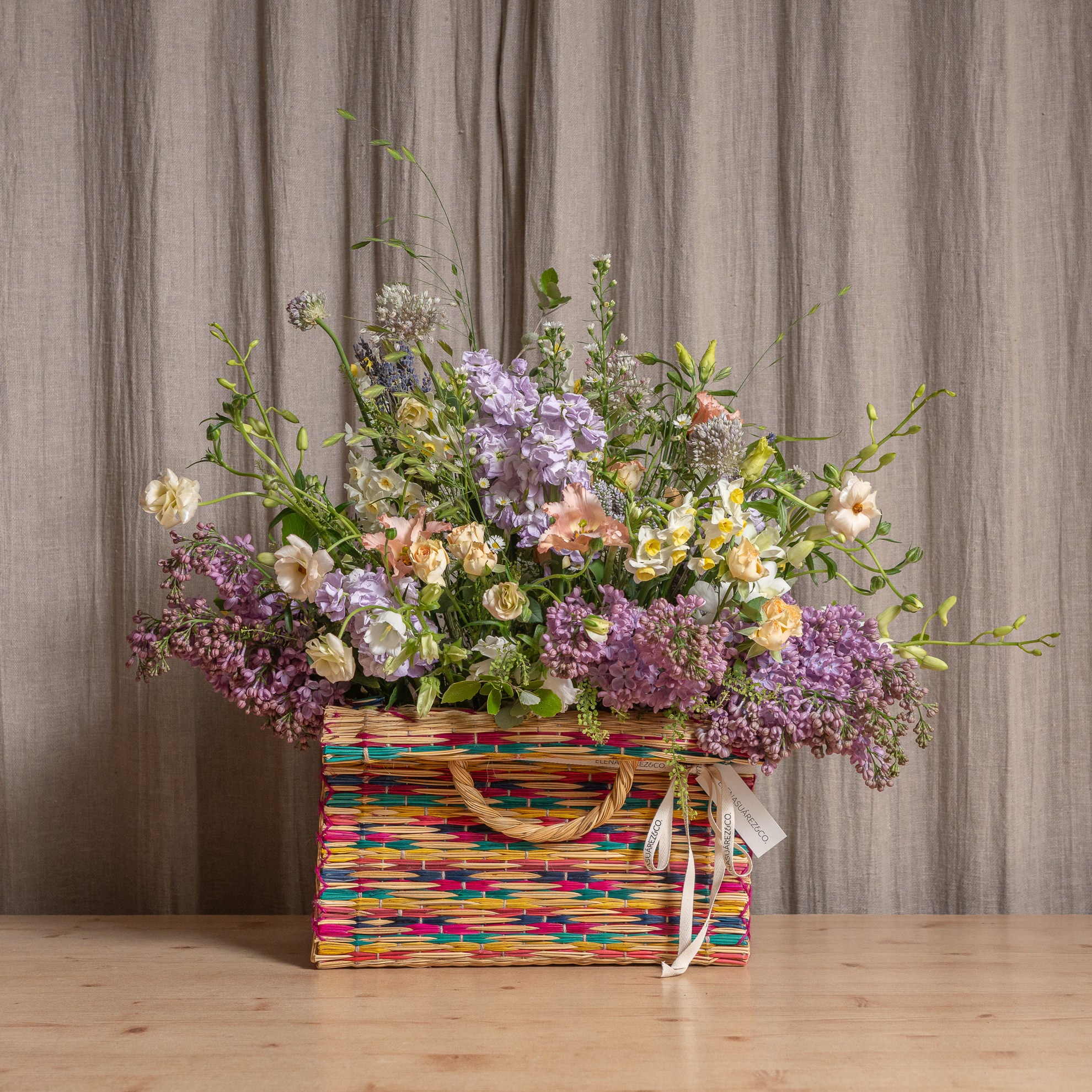 Bolsos Portugueses con Flores Especial