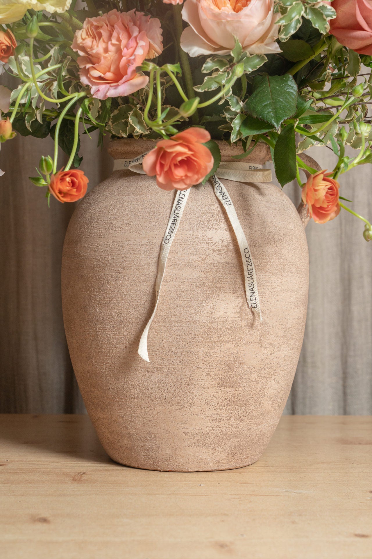 Jarrón Ánfora marrón Especial Día de la Madre 6