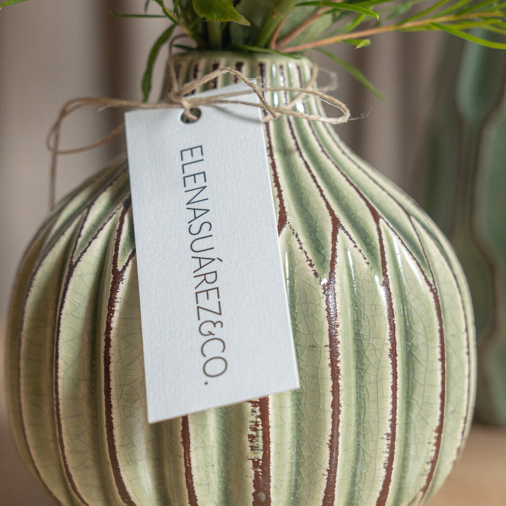 Juego de 3 Violeteros Cerámicos 2